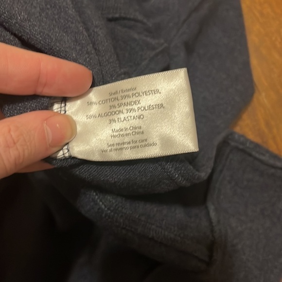 WILDFOX Social Side Slit Sweatshirt - Dark Blue Size XL - Picture 6 of 7